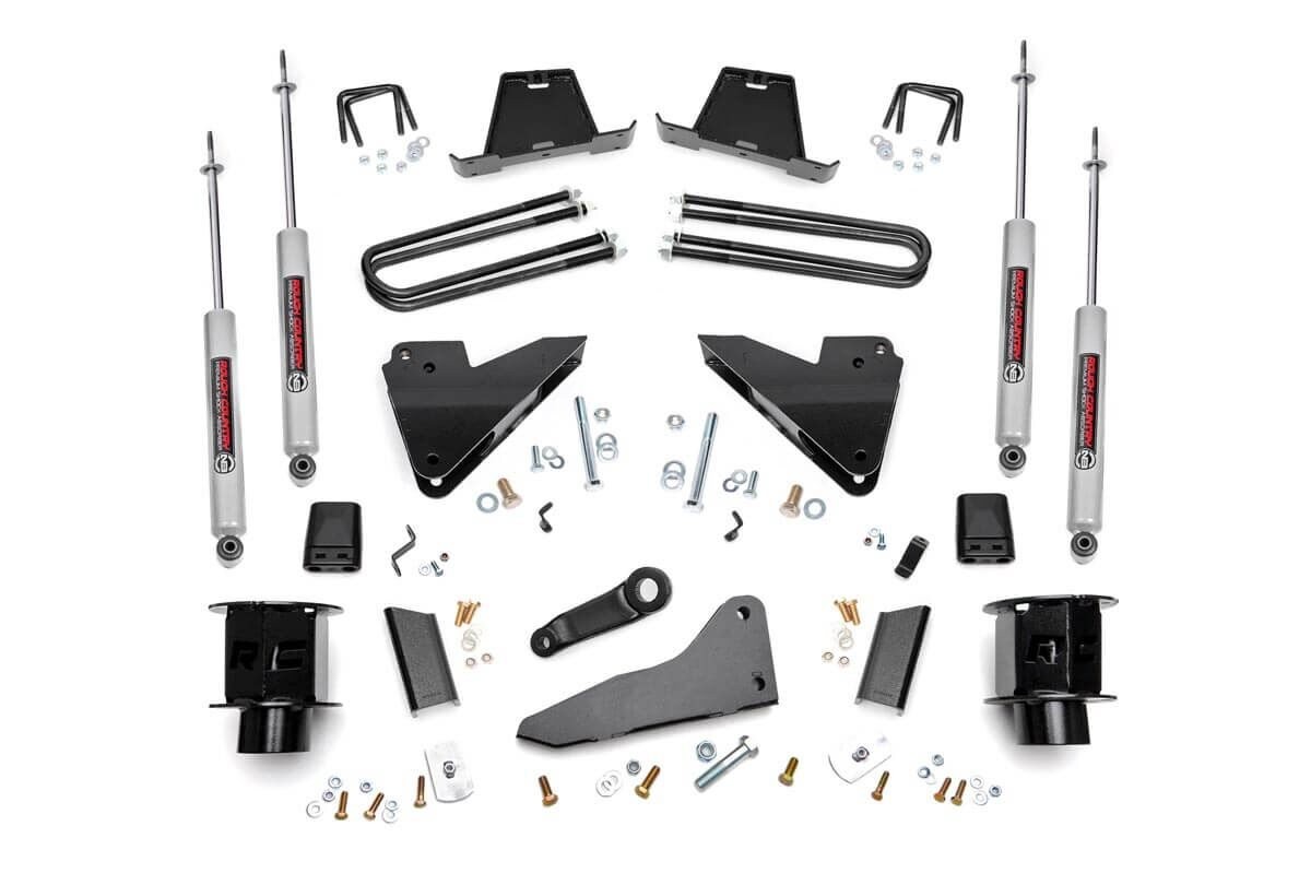 5in Dodge Suspension Lift Kit | Coil Spacers | Radius Drops (13-15 Ram 3500 4WD)