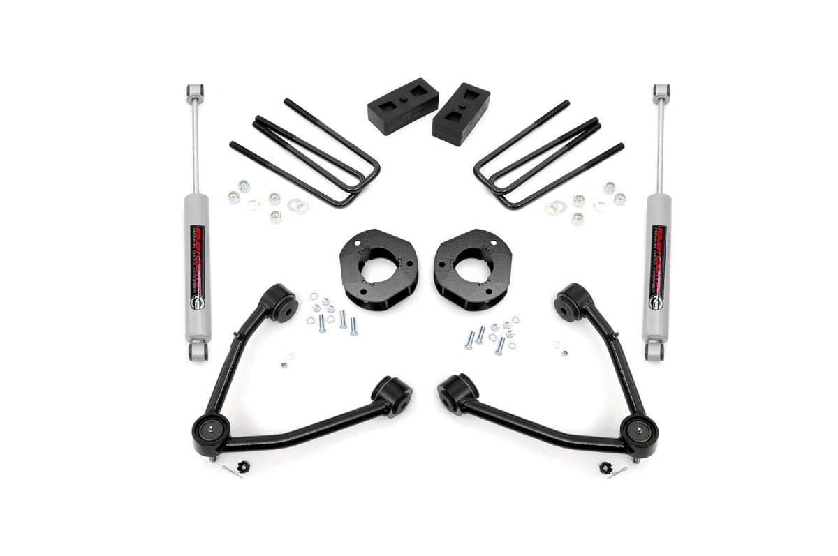 3.5in GM Suspension Lift Kit w/Upper Control Arms (07-16 1500 PU 2WD)