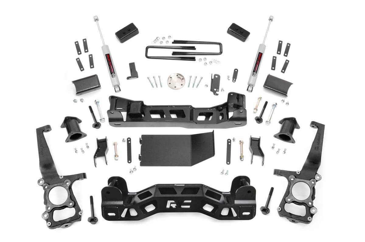 4in Ford Suspension Lift Kit (2014 F-150 4WD)