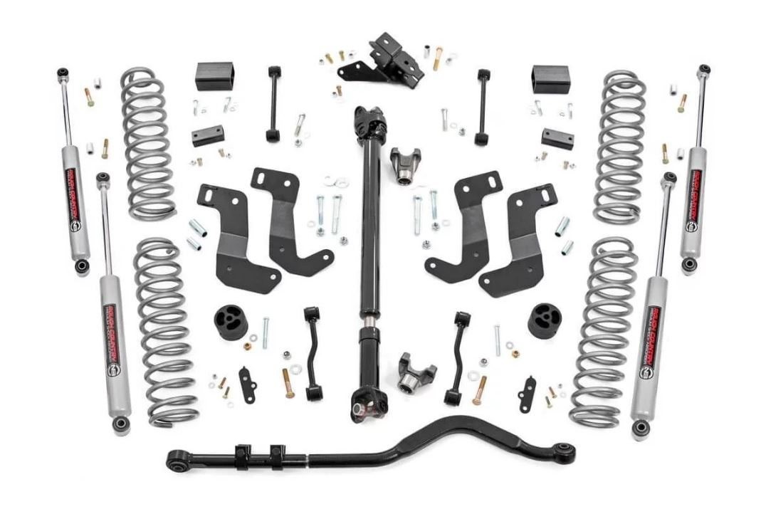 3.5in Jeep Suspension Lift Kit | Stage 2 | Coils & Control Arm Drop (18-19 Wrangler JL Unlimited)