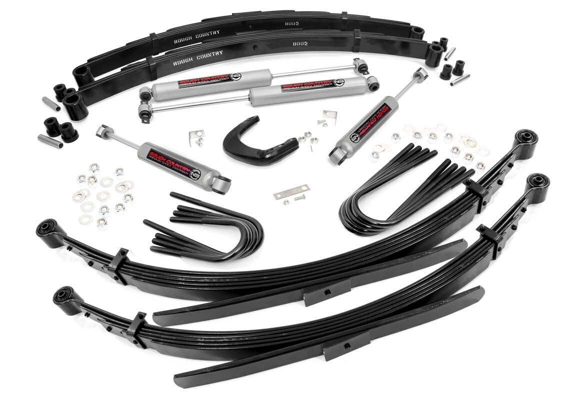 4in GM Suspension Lift System (88-91 3/4-Ton Suburban 4WD | 52in Rear Springs)