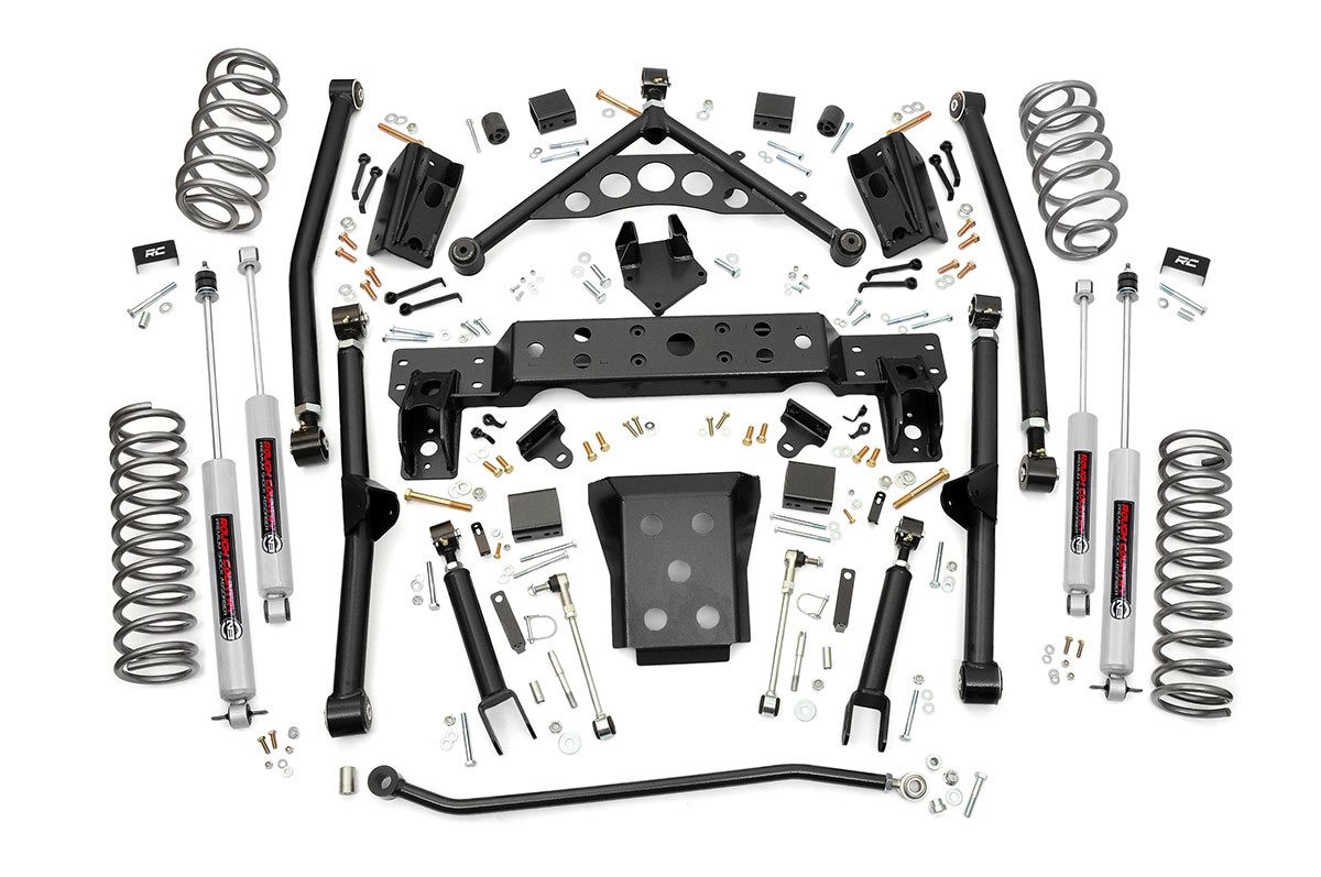 4in Jeep Long Arm Suspension Lift Kit (99-04 Grand Cherokee WJ)