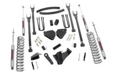 6in Ford 4-Link Suspension Lift Kit (05-07 F-250/350 | Gas - w/Overloads )