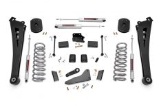 4.5in Dodge Suspension Lift Kit | Coil Springs | Radius Arms (14-18 Ram Powerwagon 2500 4WD | Gas)